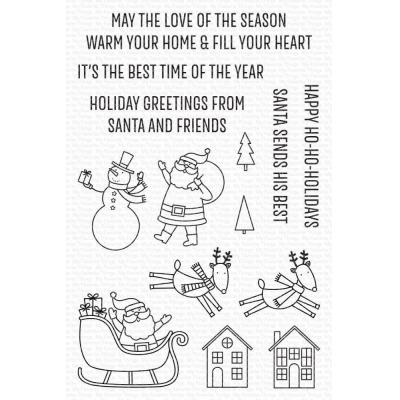My Favorite Things Clear Stamps - Happy Ho-Ho-Holidays
